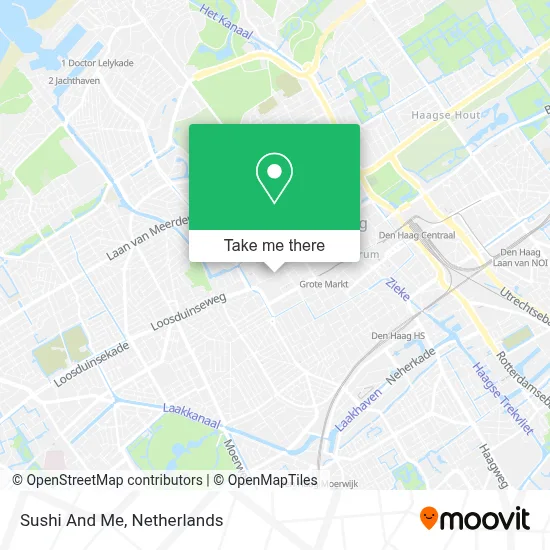 Sushi And Me map