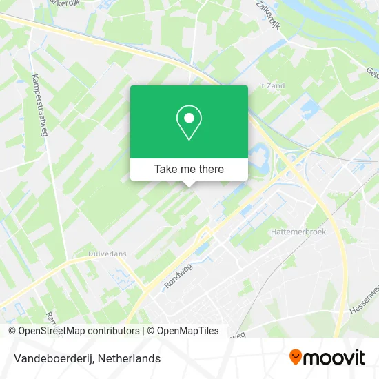 Vandeboerderij map