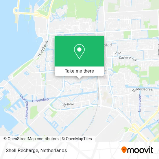 Shell Recharge map