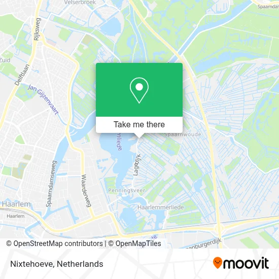 Nixtehoeve map