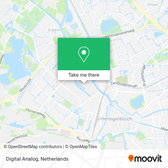 Digital Analog map