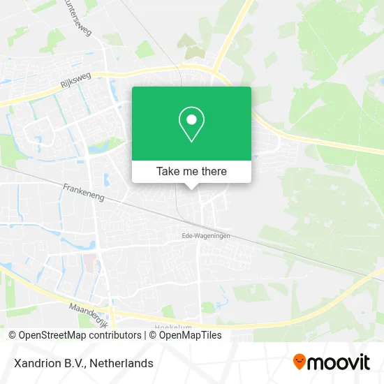 Xandrion B.V. map