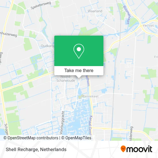 Shell Recharge map