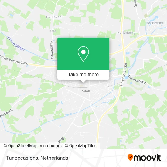 Tunoccasions map
