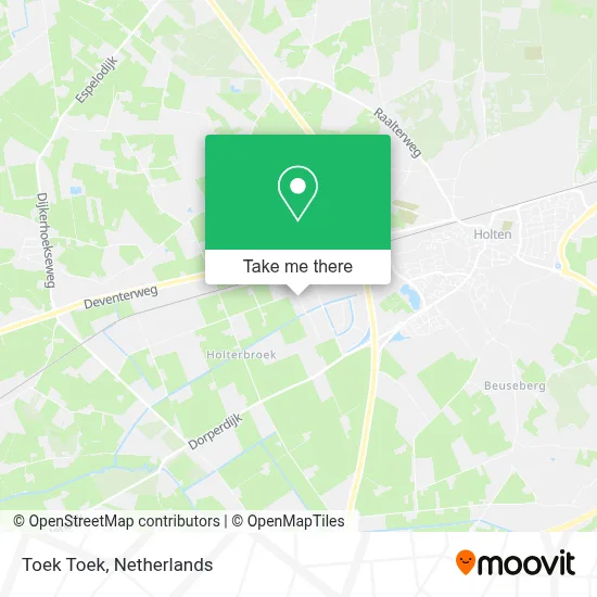 Toek Toek map