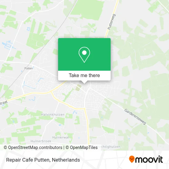Repair Cafe Putten map