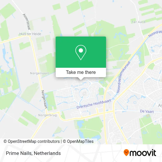 Prime Nails map