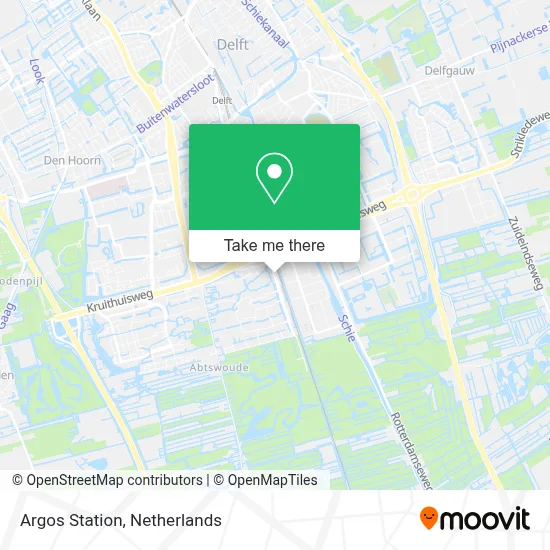 Argos Station map