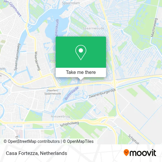 Casa Fortezza map