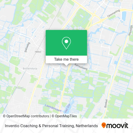 Inventio Coaching & Personal Training map