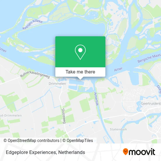 Edgeplore Experiences map