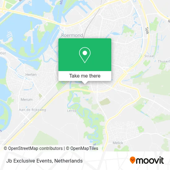 Jb Exclusive Events map