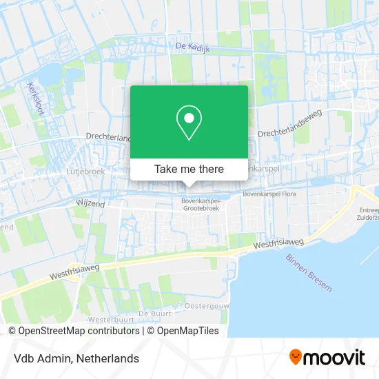 Vdb Admin map