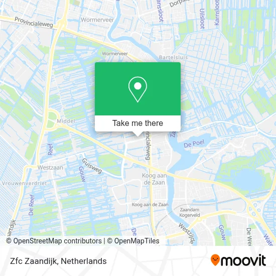 Zfc Zaandijk map