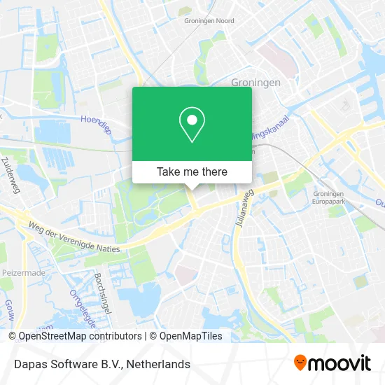 Dapas Software B.V. Karte