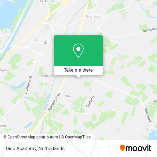 Disc Academy map