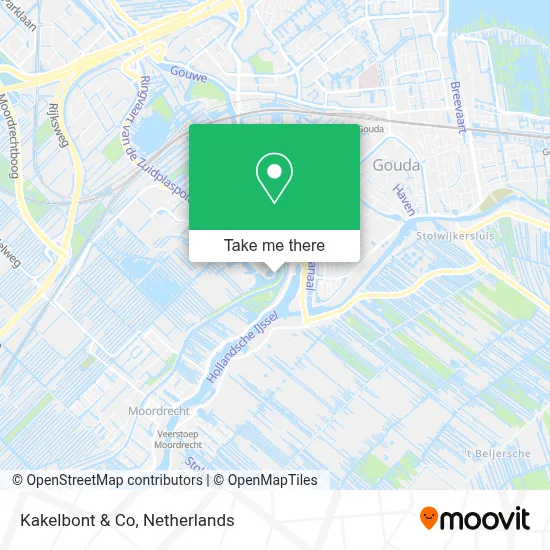 Kakelbont & Co map