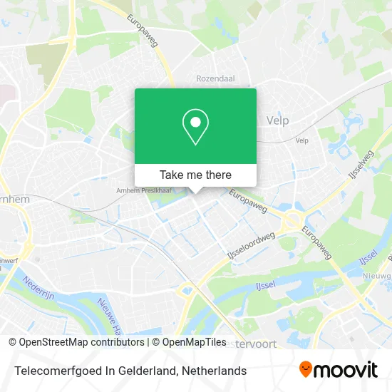 Telecomerfgoed In Gelderland map