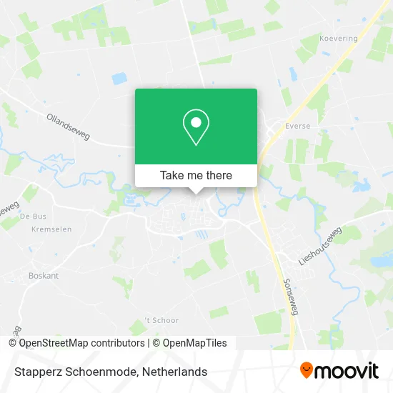 Stapperz Schoenmode map