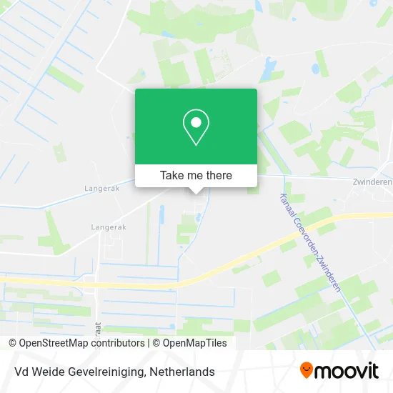 Vd Weide Gevelreiniging map