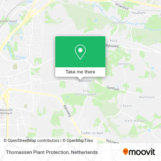 Thomassen Plant Protection map