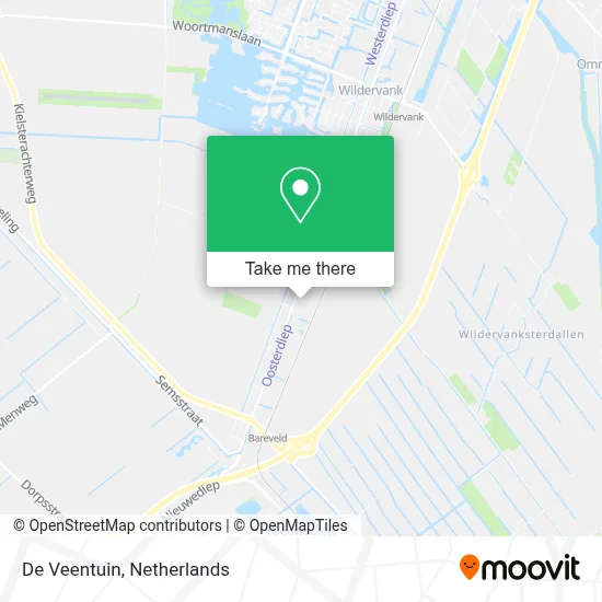 De Veentuin map