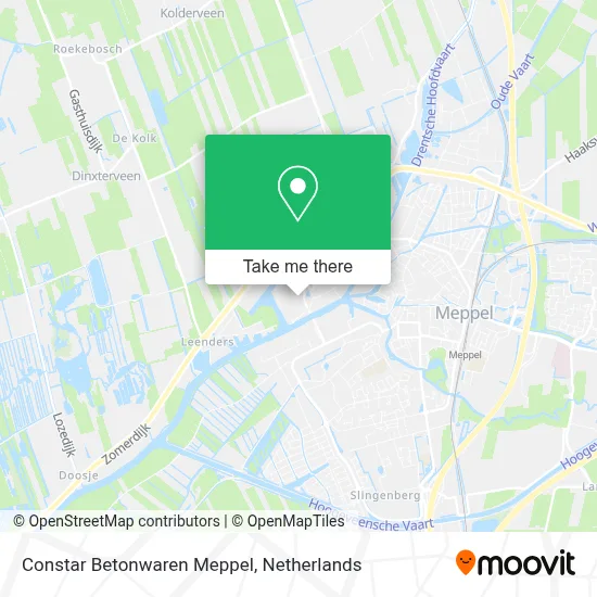 Constar Betonwaren Meppel map