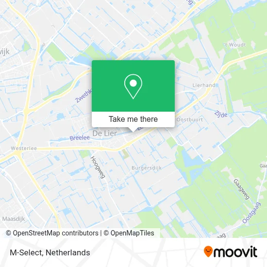 M-Select map