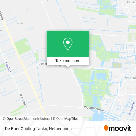 De Boer Cooling Tanks map
