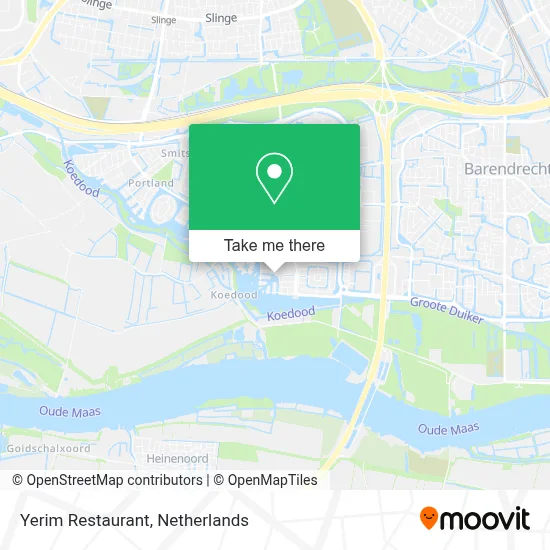 Yerim Restaurant map