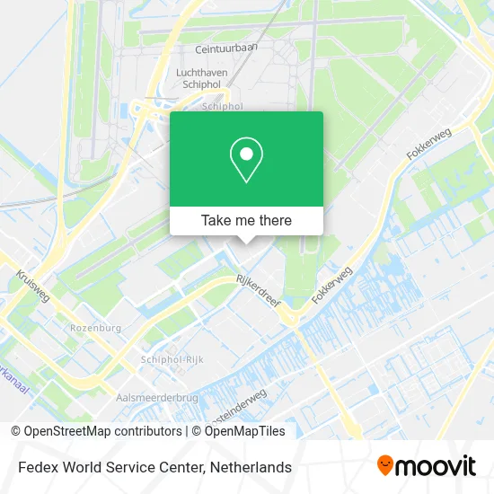 Fedex World Service Center map