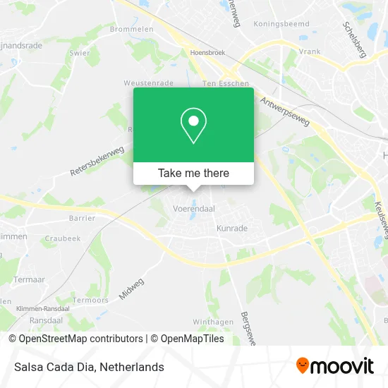 Salsa Cada Dia map