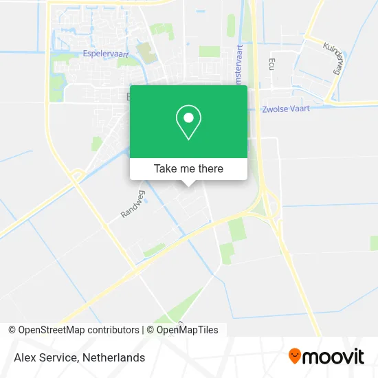 Alex Service map