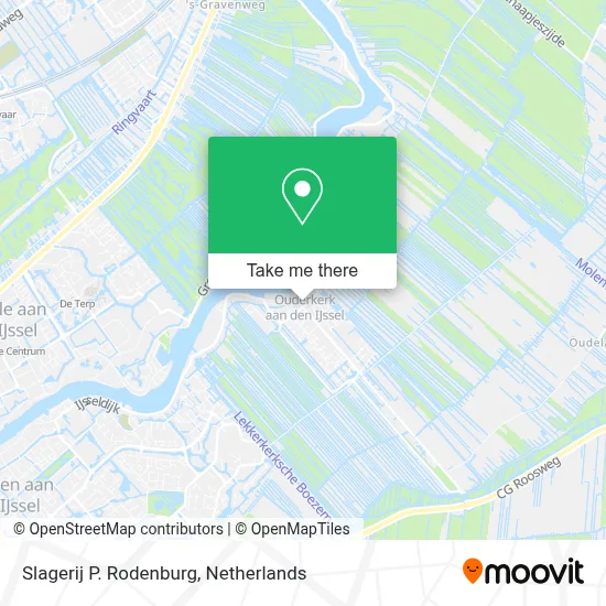 Slagerij P. Rodenburg map
