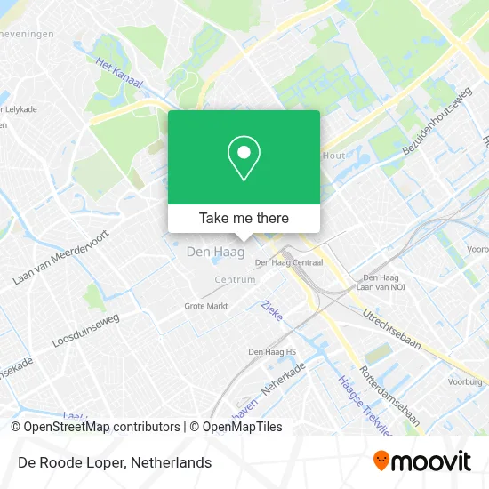 De Roode Loper map