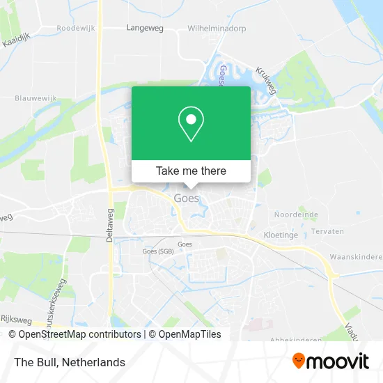 De Stier map