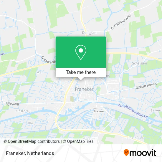 Franeker map