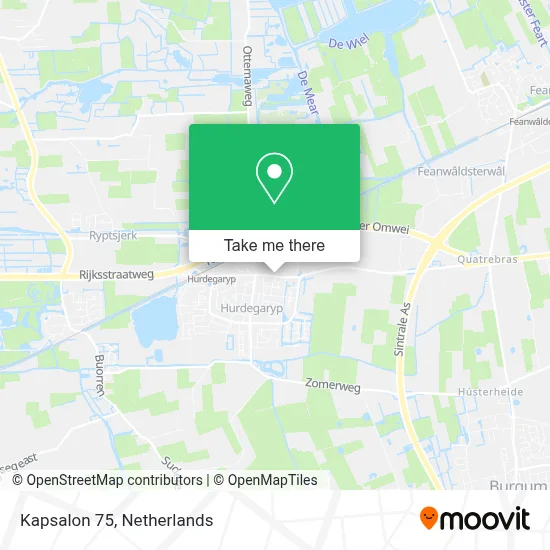 Kapsalon 75 map