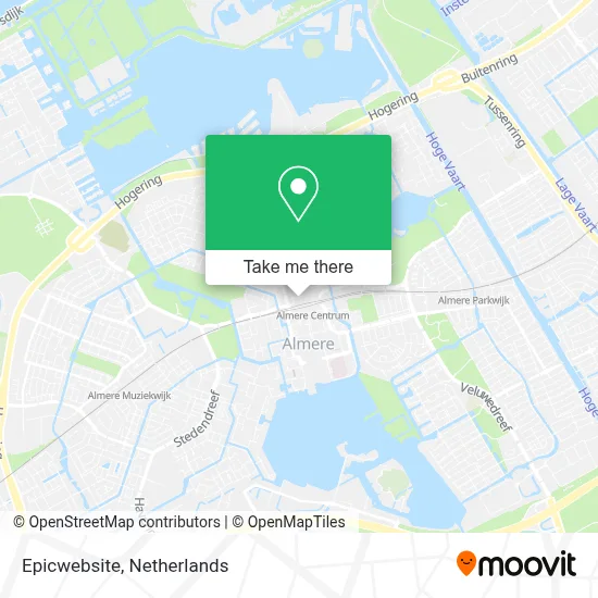 Epicwebsite map