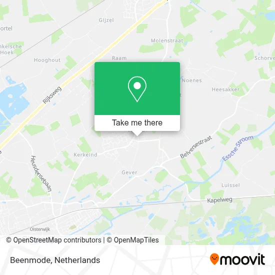 Beenmode map