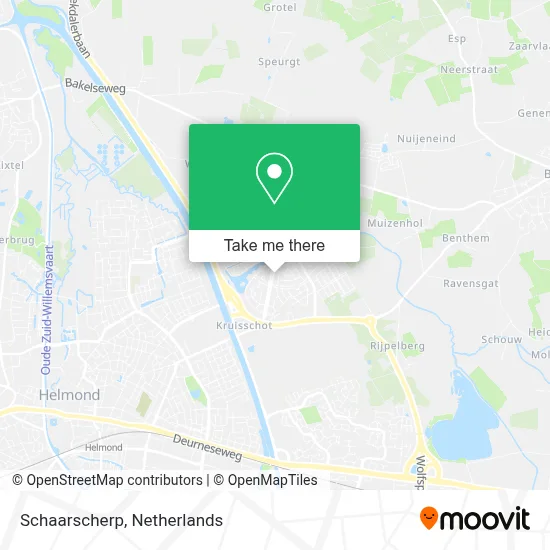 Schaarscherp map