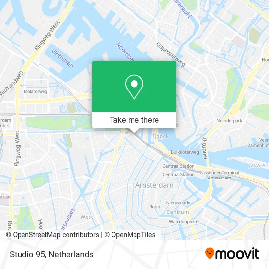 Studio 95 map