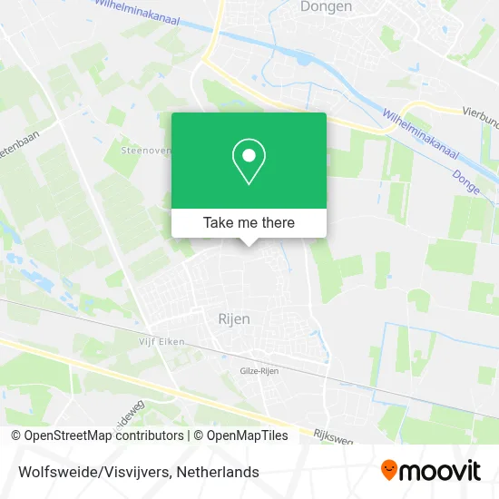 Wolfsweide/Visvijvers map