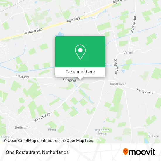 Ons Restaurant Karte