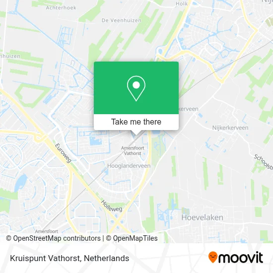 Kruispunt Vathorst map