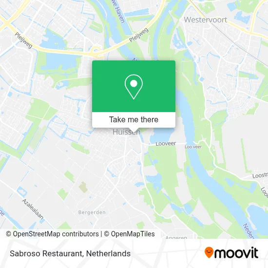 Sabroso Restaurant map