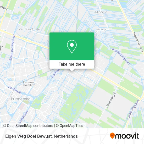 Eigen Weg Doel Bewust map