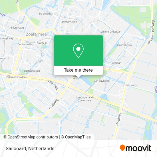 Sailboard map