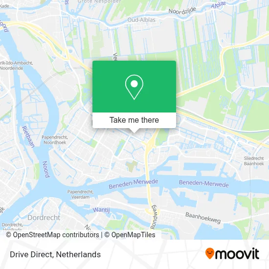 Drive Direct map