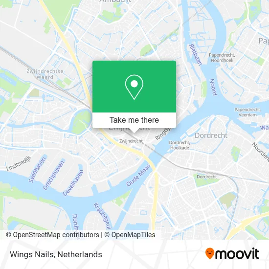 Wings Nails map